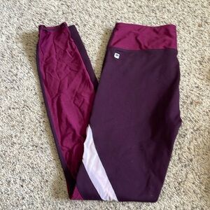 Fabletics medium color blocked leggings